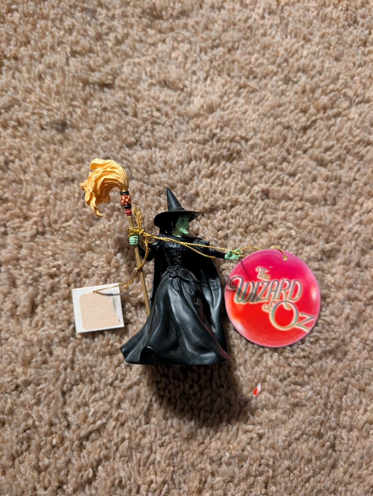 Westland Giftware Wizard of Oz Wicked Witch Resin Figurine Painted Black/Green