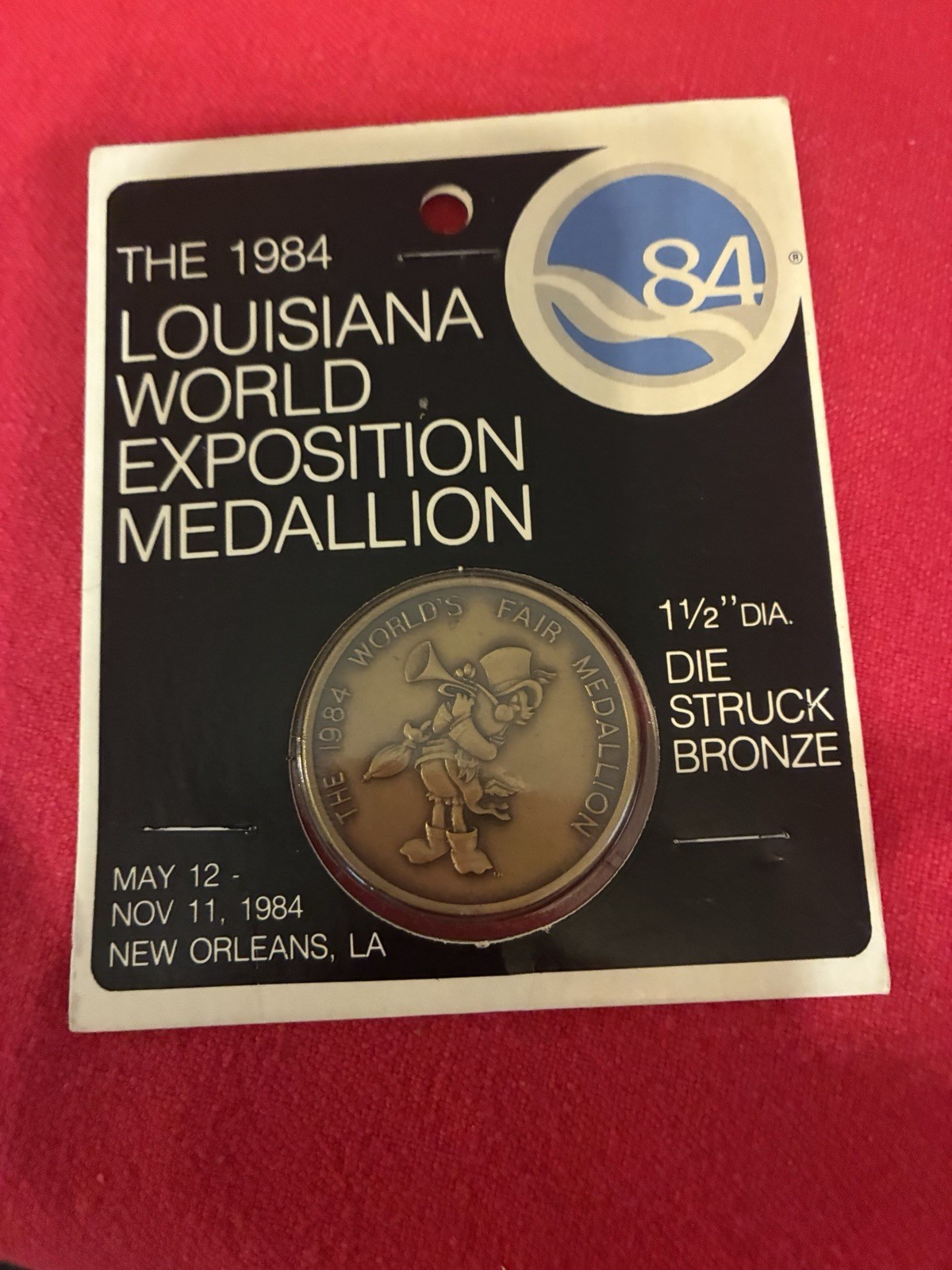 1984 Louisiana World Expo Coin 