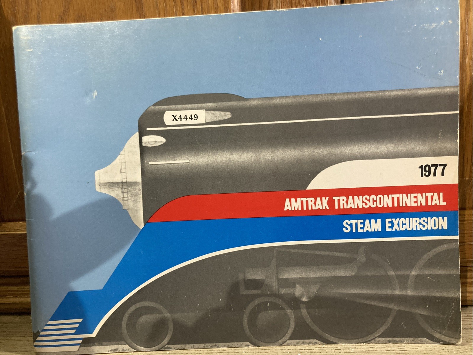 Amtrak Transcontinental Steam Excursion 1977 Booklet Railroad EUC -5