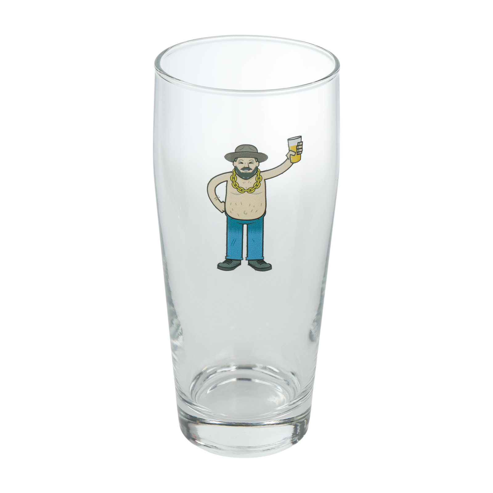 Drunk Glass Beer - ARTISAN - Glass #5 The Machine - 16 ounce Arc Willi Becher