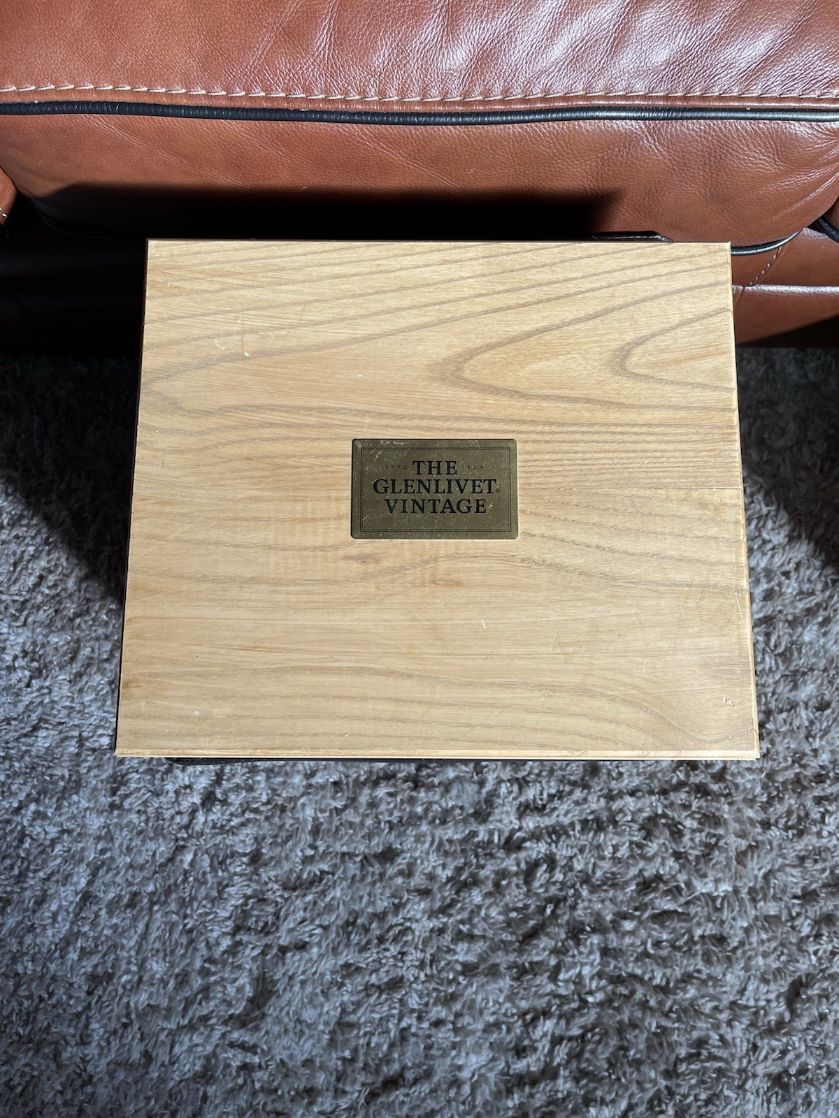 The Glenlivet Vintage Collection 1967-1972Empty Bottles & Cedar Wood Case Set