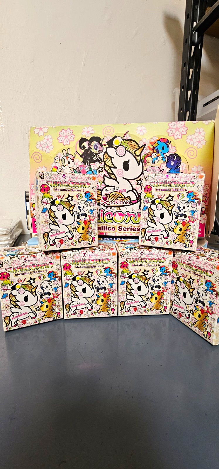 tokidoki Unicorno Metallico Series 6 Blind Pack Boxes - Unicorno Franchise
