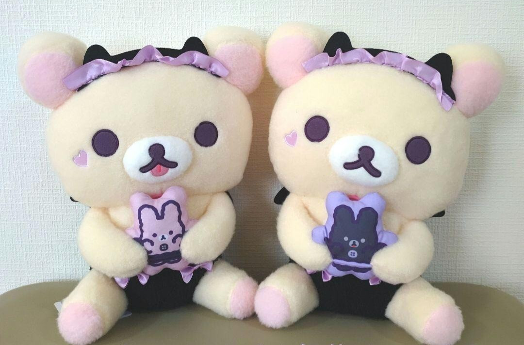 Rilakkuma Korilakkuma Little Devil Mood XL BIG Plush Doll set 