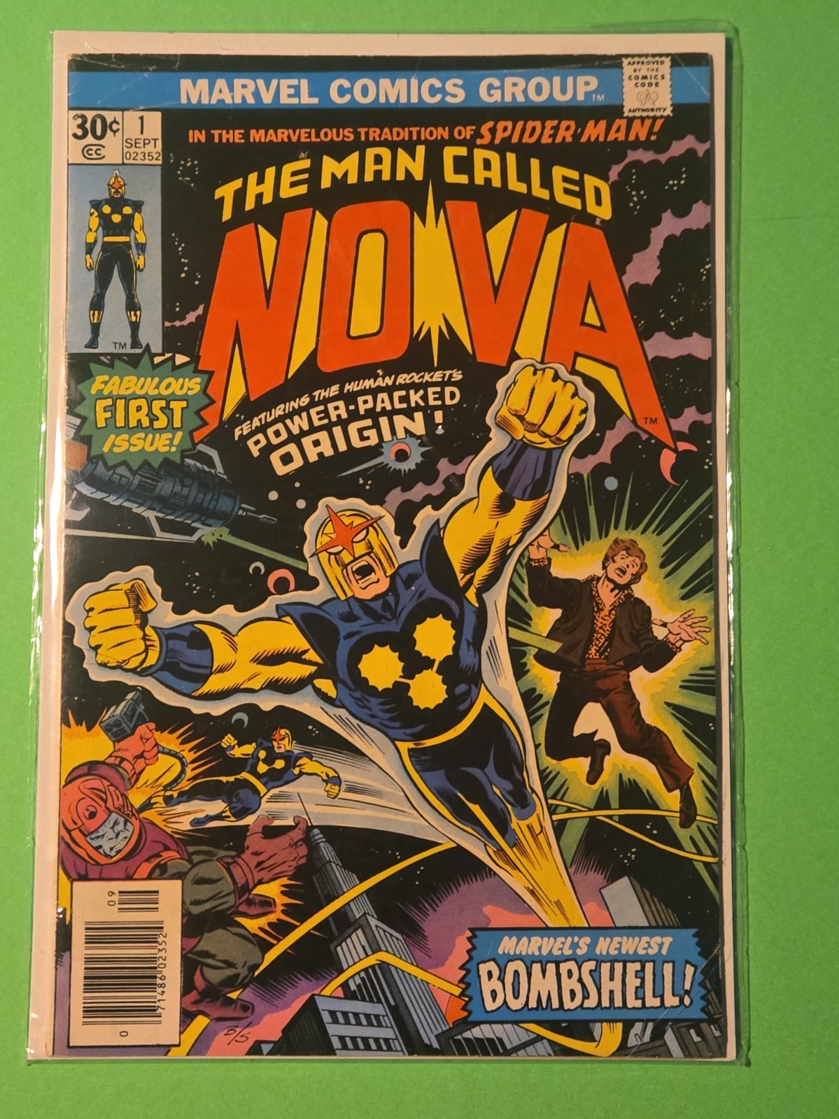 Nova #1 Marvel Comics 1976 1st Appearance Richard Rider Origin Bronze Age