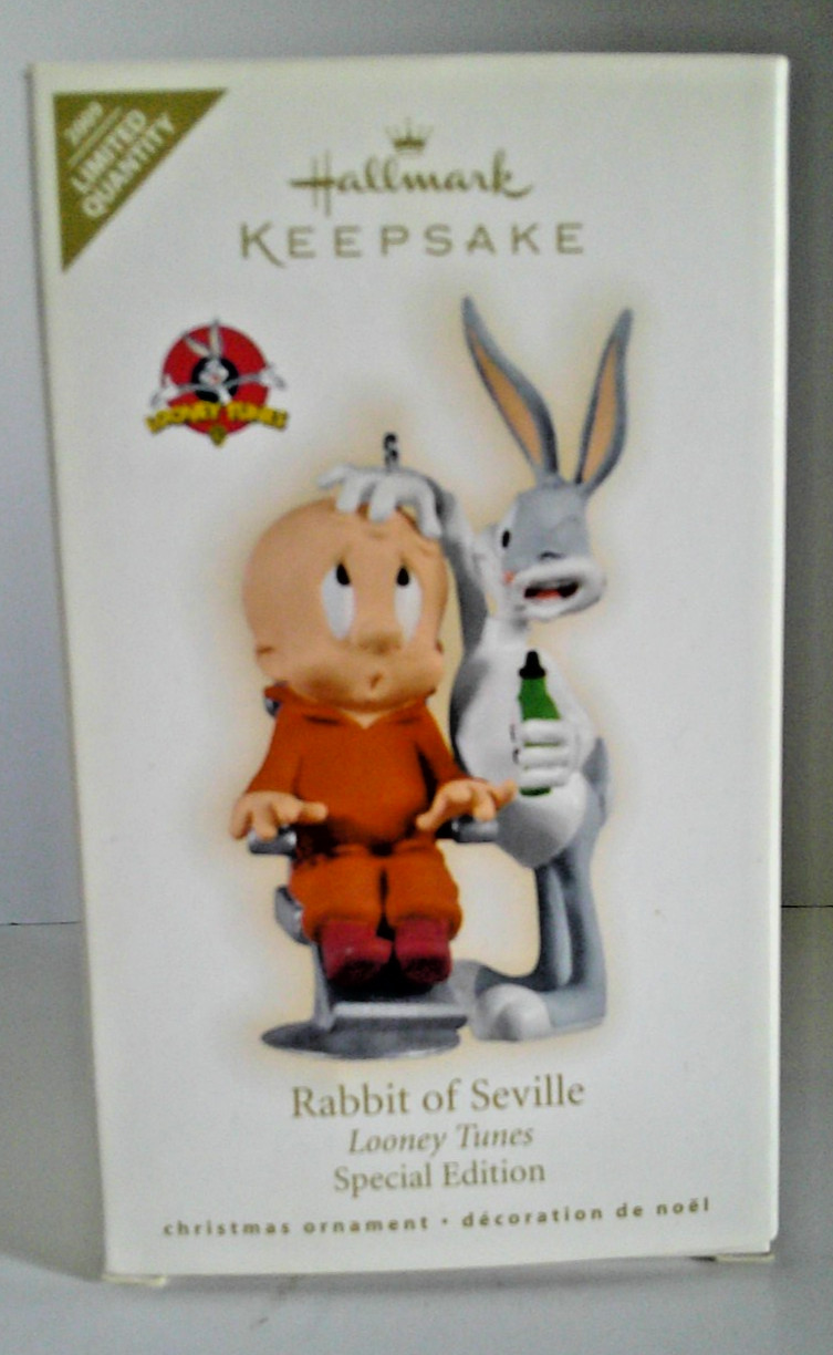HALLMARK Keepsake - RABBIT OF SEVILLE - Looney Tunes - 2009 - Limited ED. - NEW