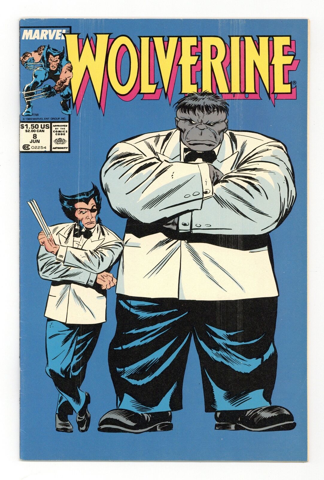 Wolverine #8D VG/FN 5.0 1989