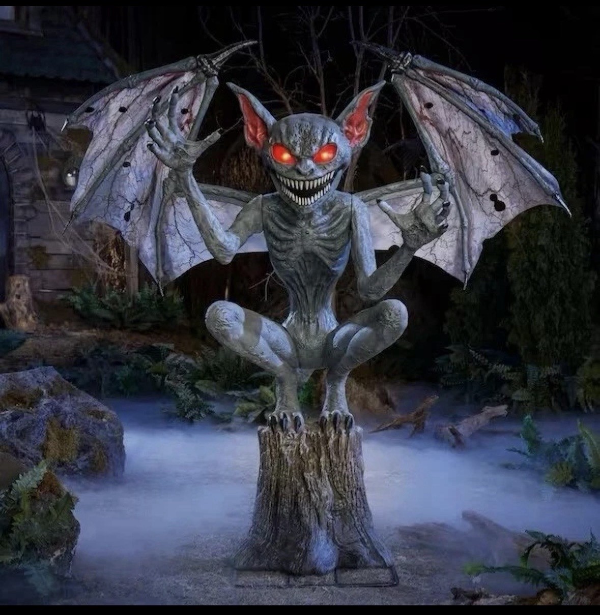 Home Accents Holiday 5.5 FT Wicked Woods Animated LED Evil Pixie Home Depot NIB