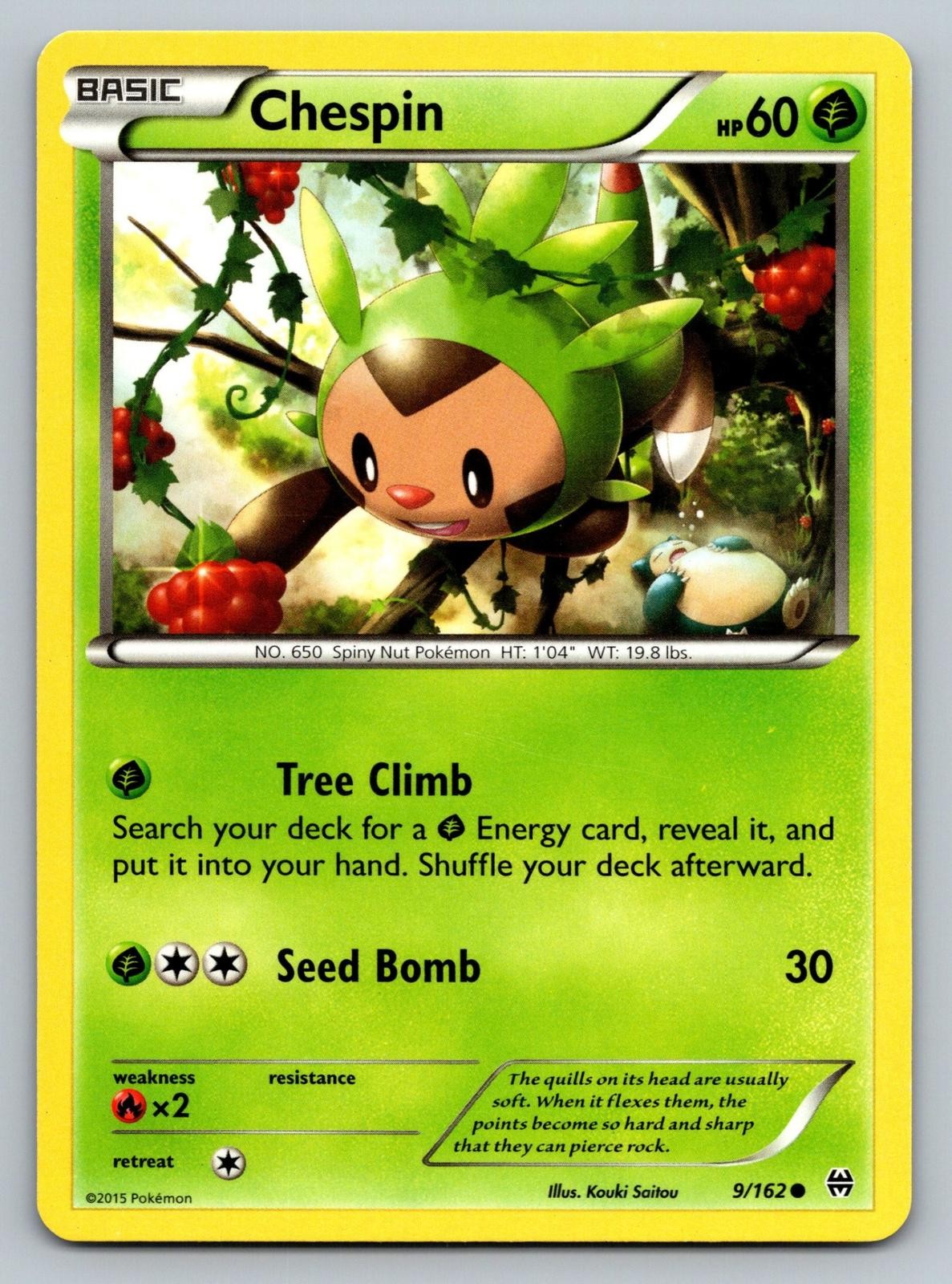 XY - BREAKthrough #9/162 Chespin (9)