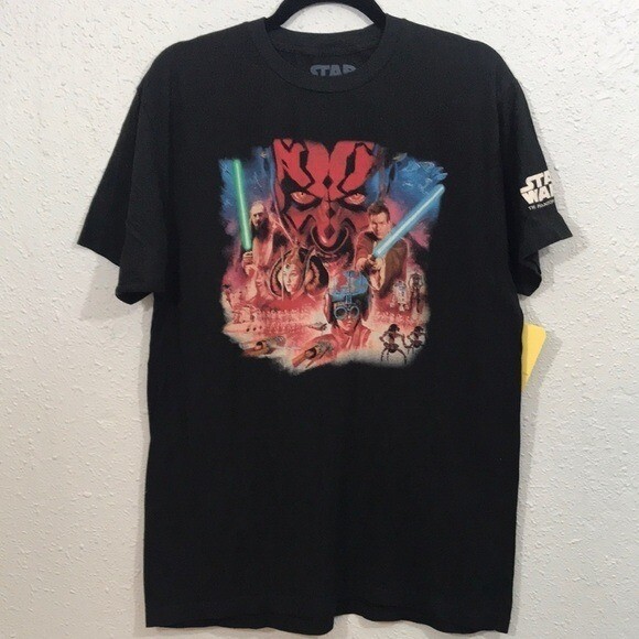 Disney Employee Exclusive NWT Star Wars “The Phantom Menace” T-Shirt size M