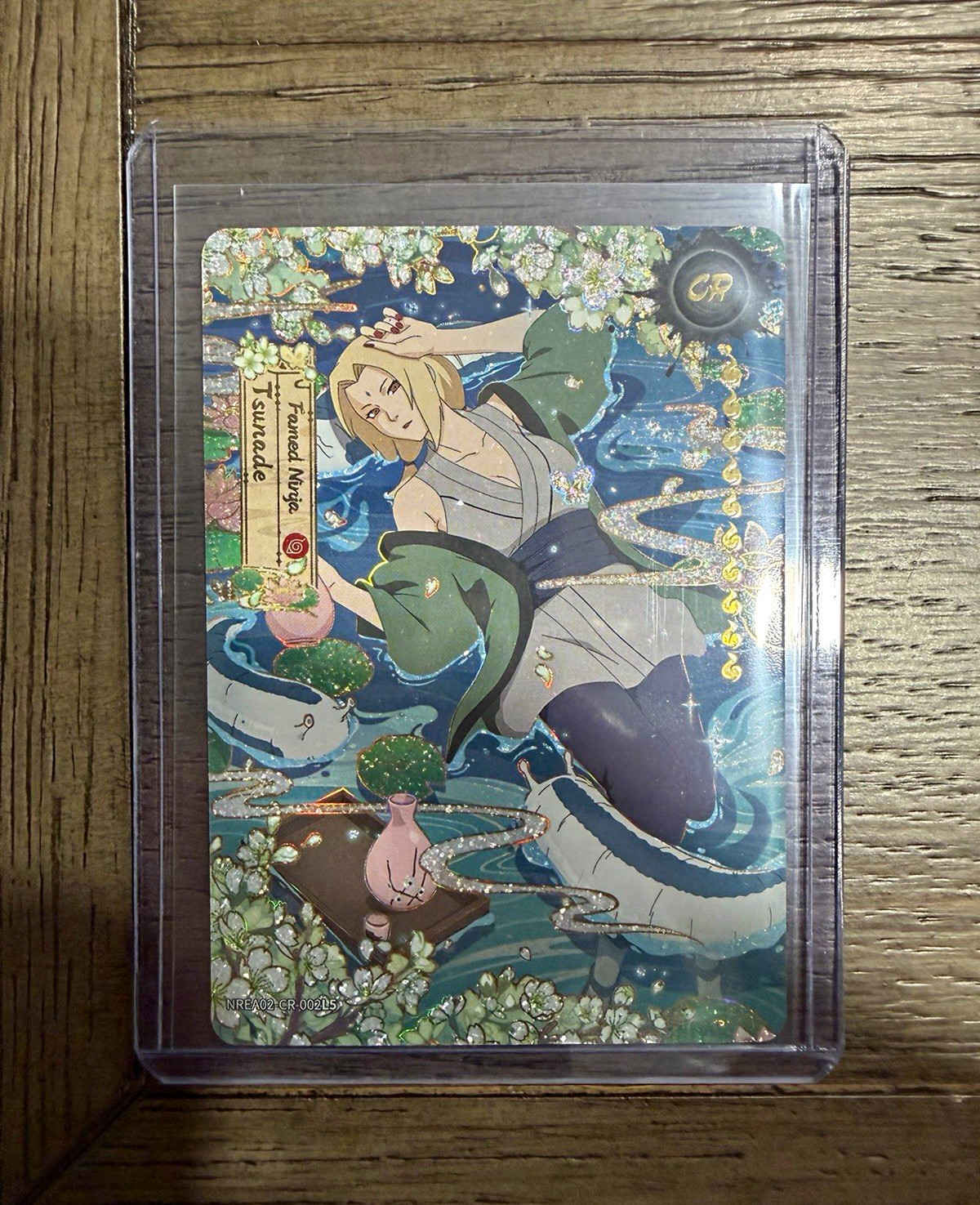 KAYOU Naruto Tsunade CR Hologram Trading Card NR-F002-CR-002/25 Print 25