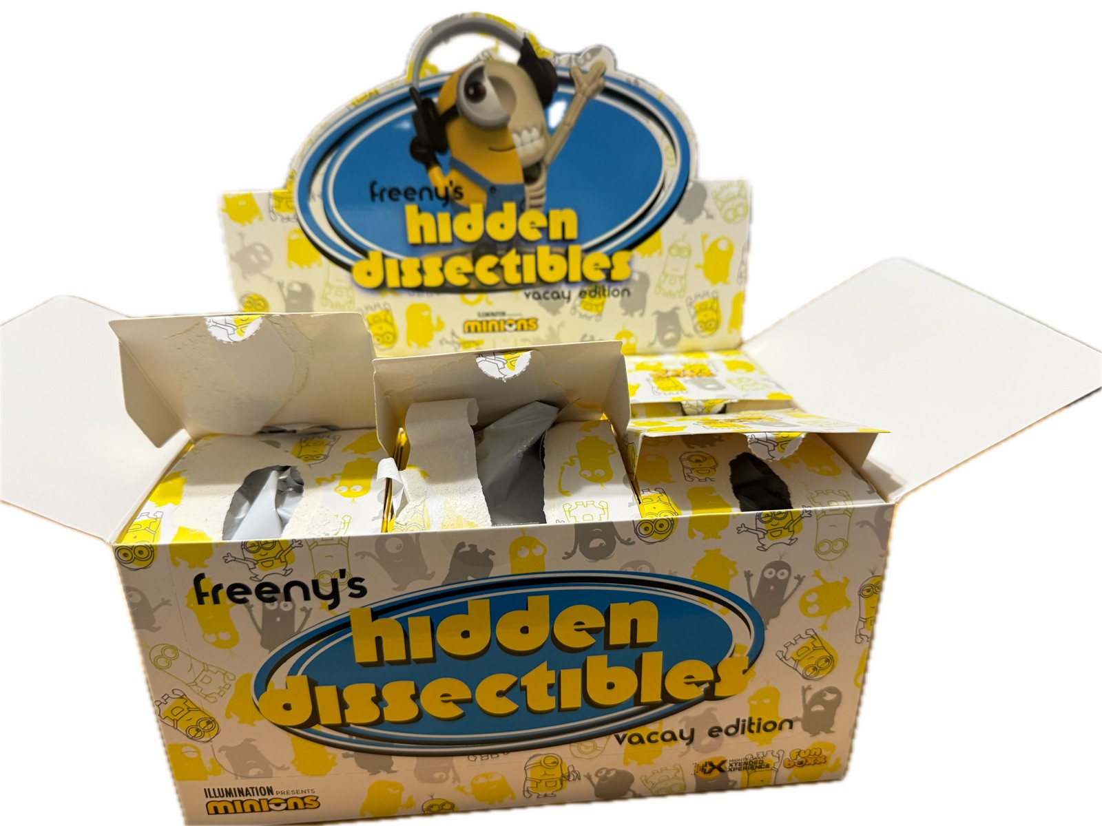 Minions x Freeny\'s Hidden Dissectibles Vacay Edition Full Set No Secret