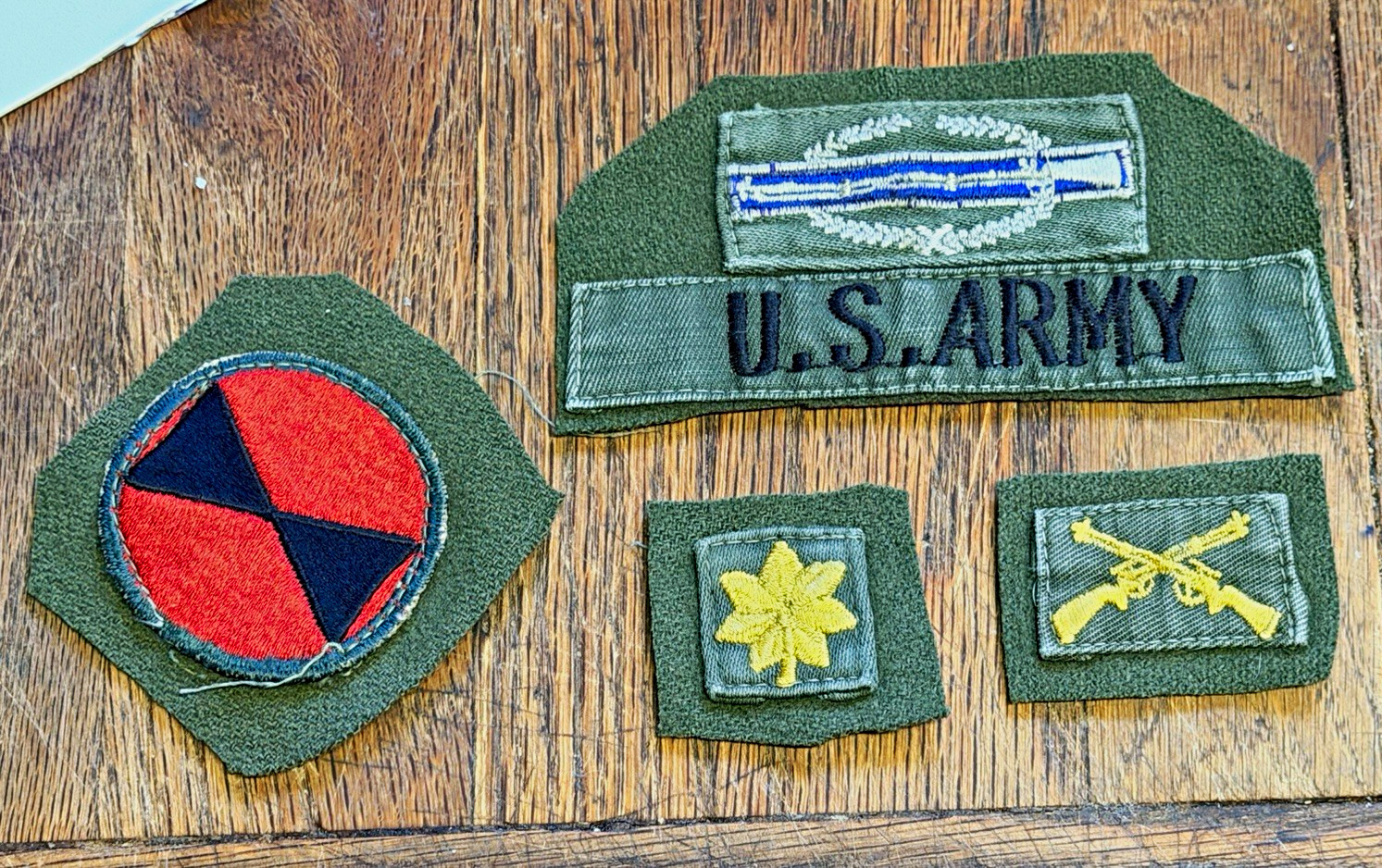 (4) Patch Lot - U.S. ARMY KOREAN WAR