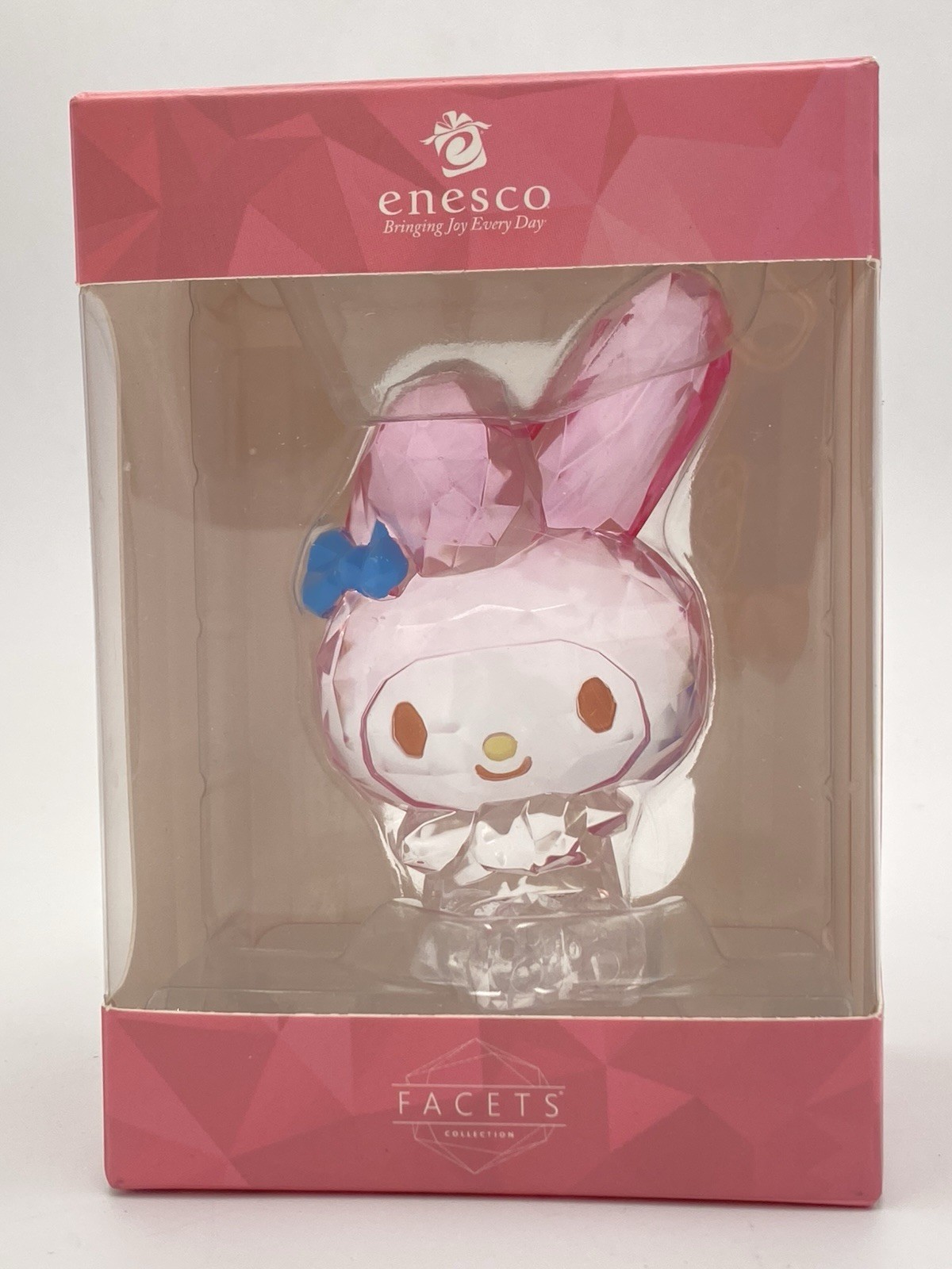 New 2024 Enesco X Sanrio Facets MY MELODY Acrylic Figurine 6015785 NIB. New 2024 Enesco X Sanrio Facets MY MELODY Acrylic Figurine 6015785 NIB.