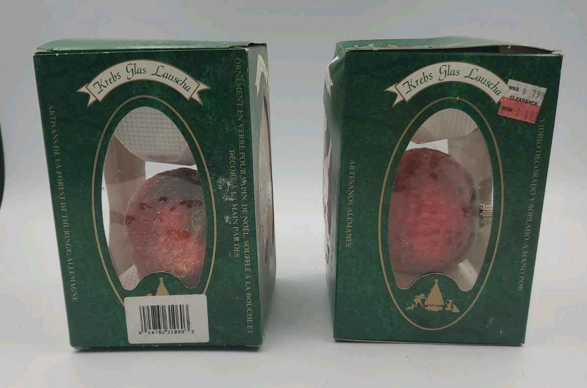 Vtg Sugared Strawberry Krebs \
