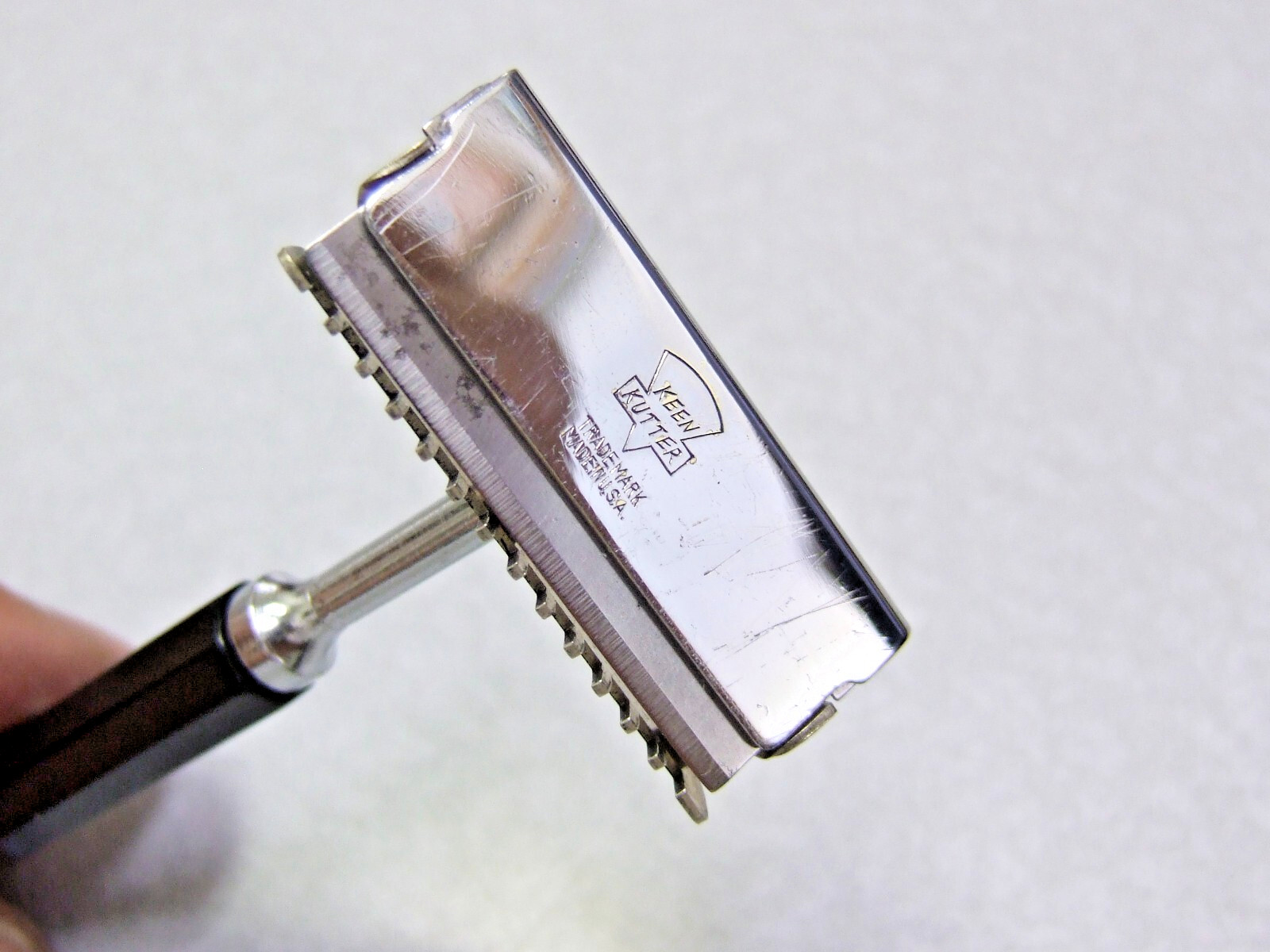 Vintage Genuine Keen Kutter by Christy Single Edge Safety Razor