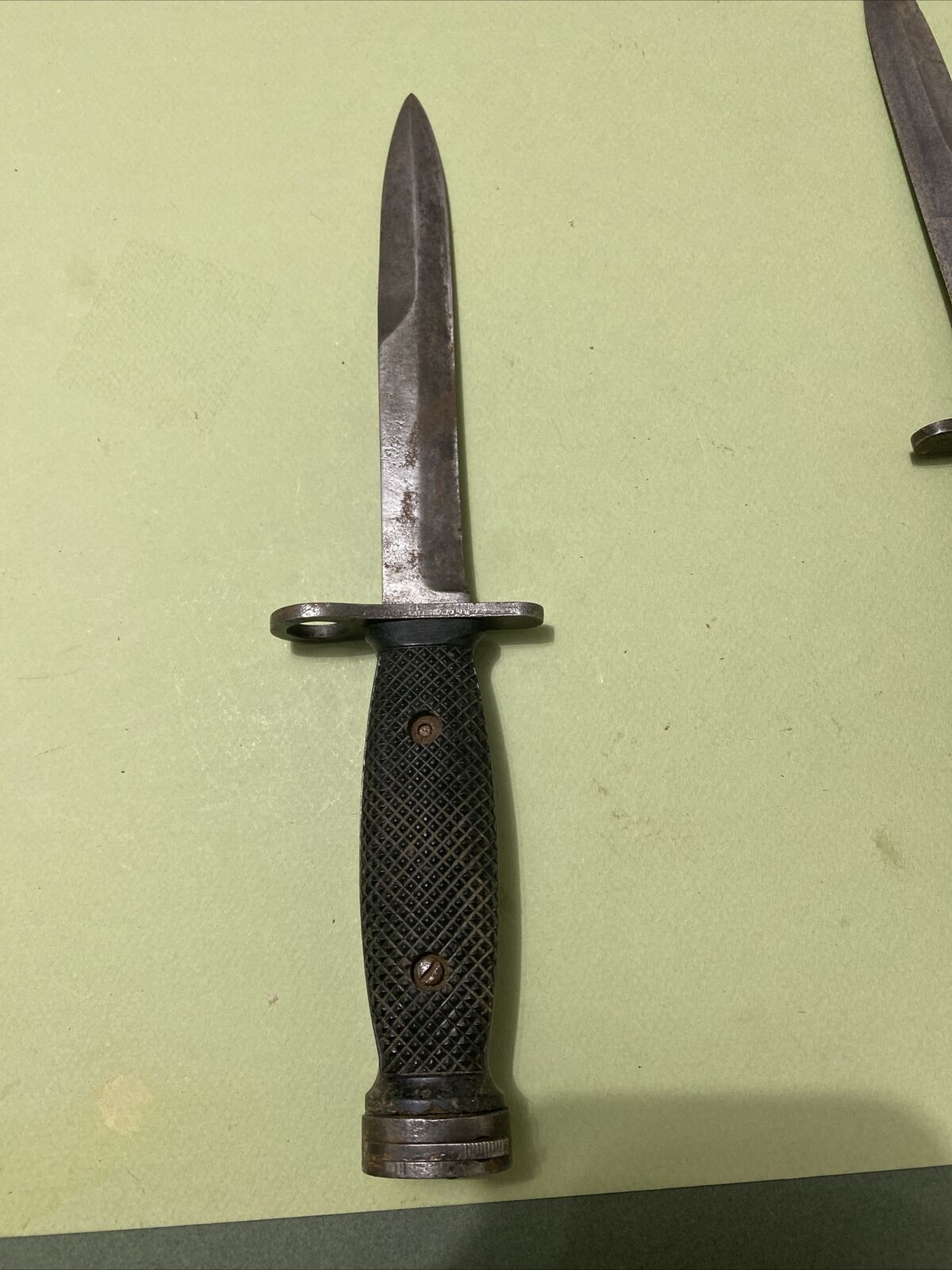 VTG Original M3 US Fighting Knife Dagger No Sheath Rare Unmarked 5th Production