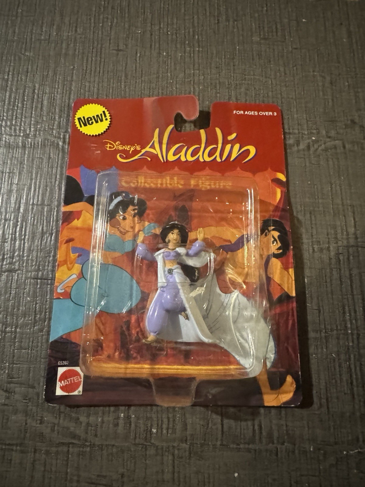 Vintage 1993 Disney\'s Aladdin Figure Princess Jasmine NIB Mattel 1993