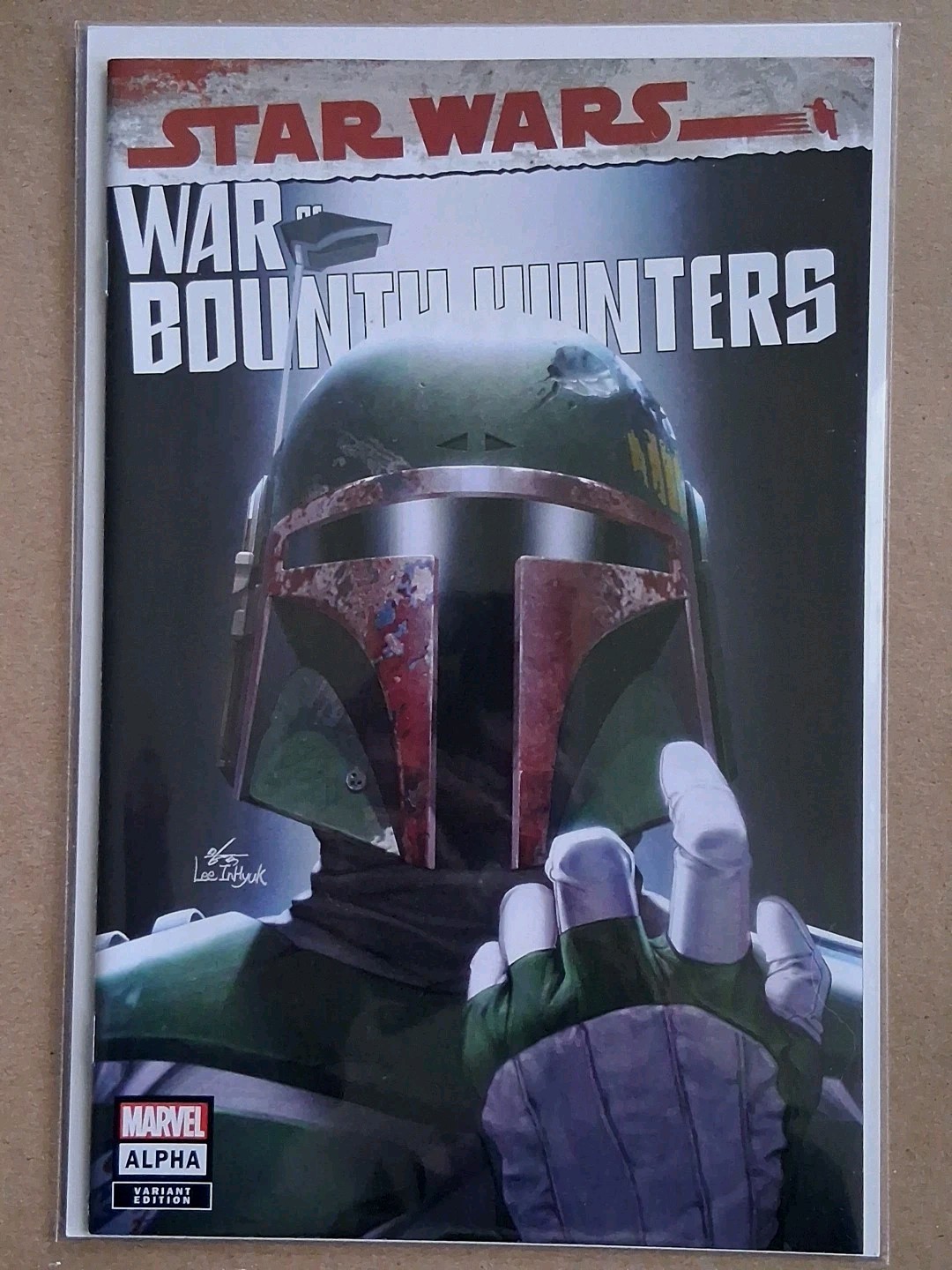 STAR WARS WAR OF THE BOUNTY HUNTERS ALPHA #1 * NM+ * INHYUK LEE TRADE VARIANT 🔥