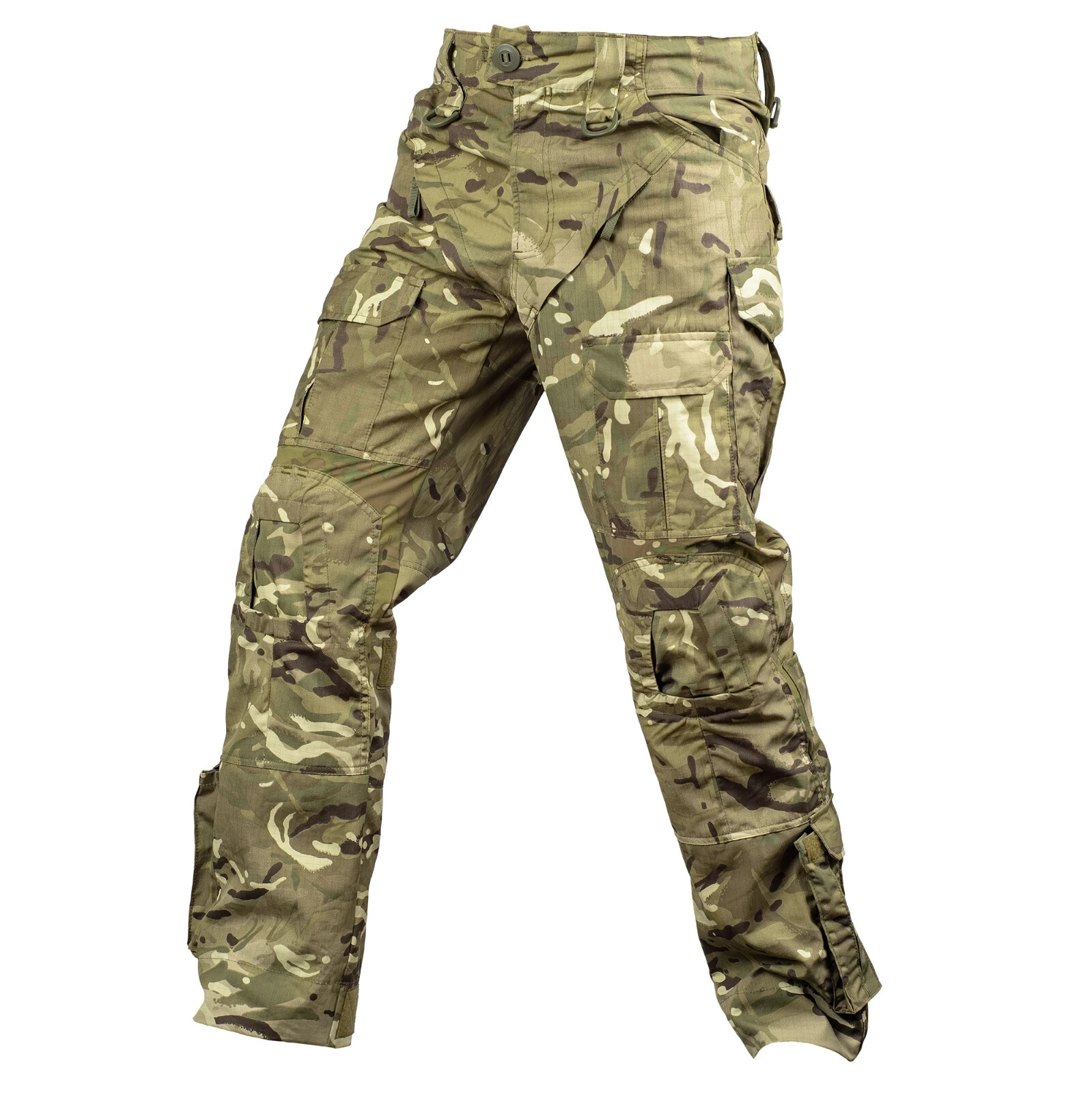 Ukraine Tactical Combat Pants Removable Knee Pads Multicam MTP Ripstop NIR