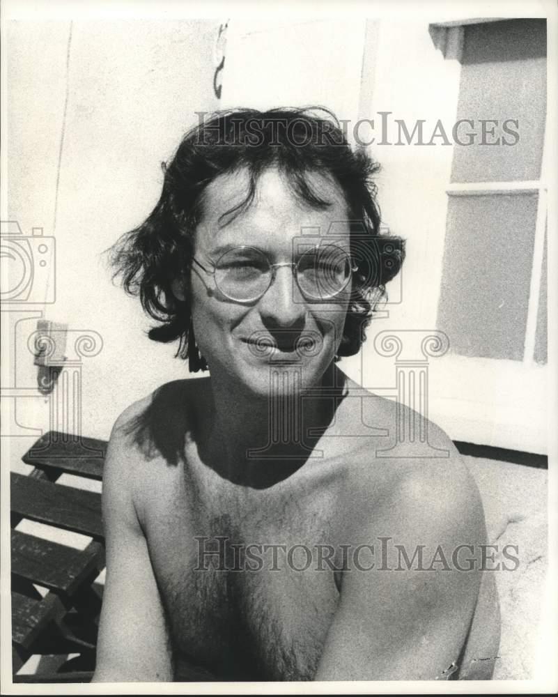 1974 Press Photo Phillip Hodson, editor of Penthouse Forum Magazine - nob44991