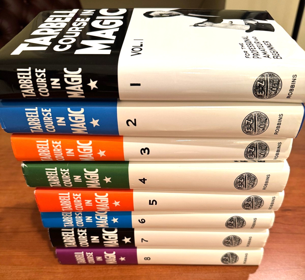 Tarbell Course in Magic Volumes 1-8 - Complete Hardcover Set w/ Dust Jackets