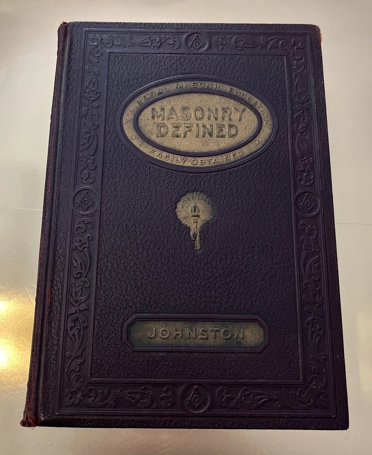 Masonry Defined Albert Mackey Johnston 1930 Revised Enlarged Vintage Book Masonry Defined Albert Mackey Johnston 1930 Revised Enlarged Vintage Book