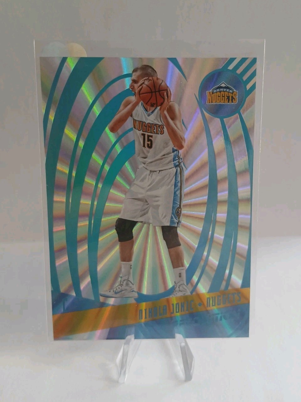 2016-17 PANINI REVOLUTION Nikola Jokic #48 SUNBURST PARALLEL /75 NUGGETS