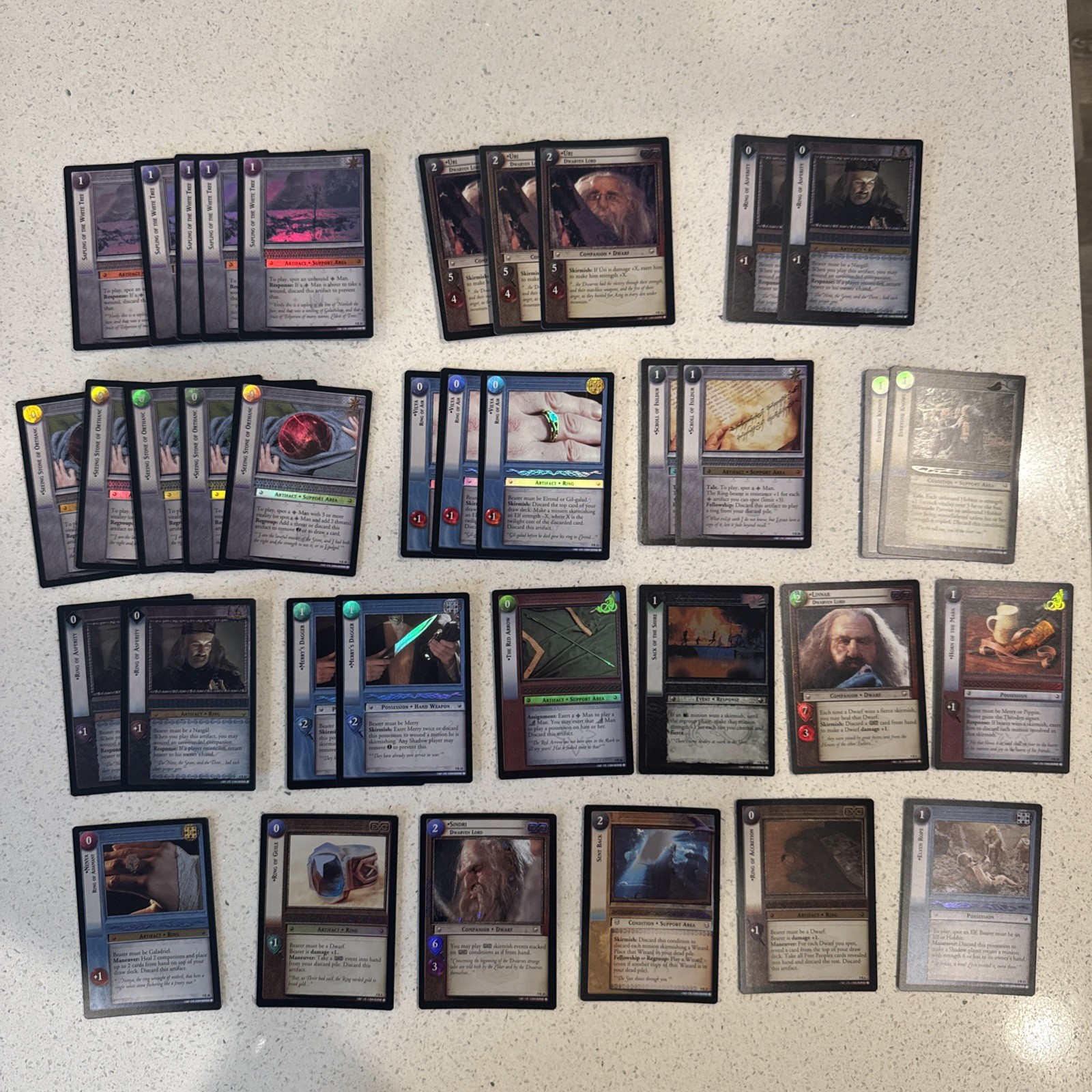 LOTR TCG - Reflections (Set 9) FOIL & RARE PLUS Lot 