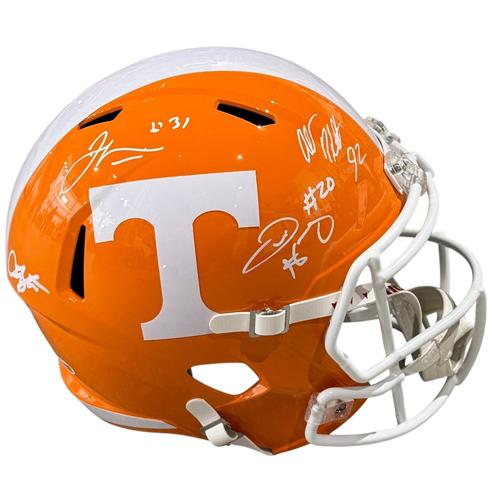 Tennessee Vols Legends Autographed (Metallic Orange Alternate) Deluxe Full-Size Tennessee Vols Legends Autographed (Metallic Orange Alternate) Deluxe Full-Size