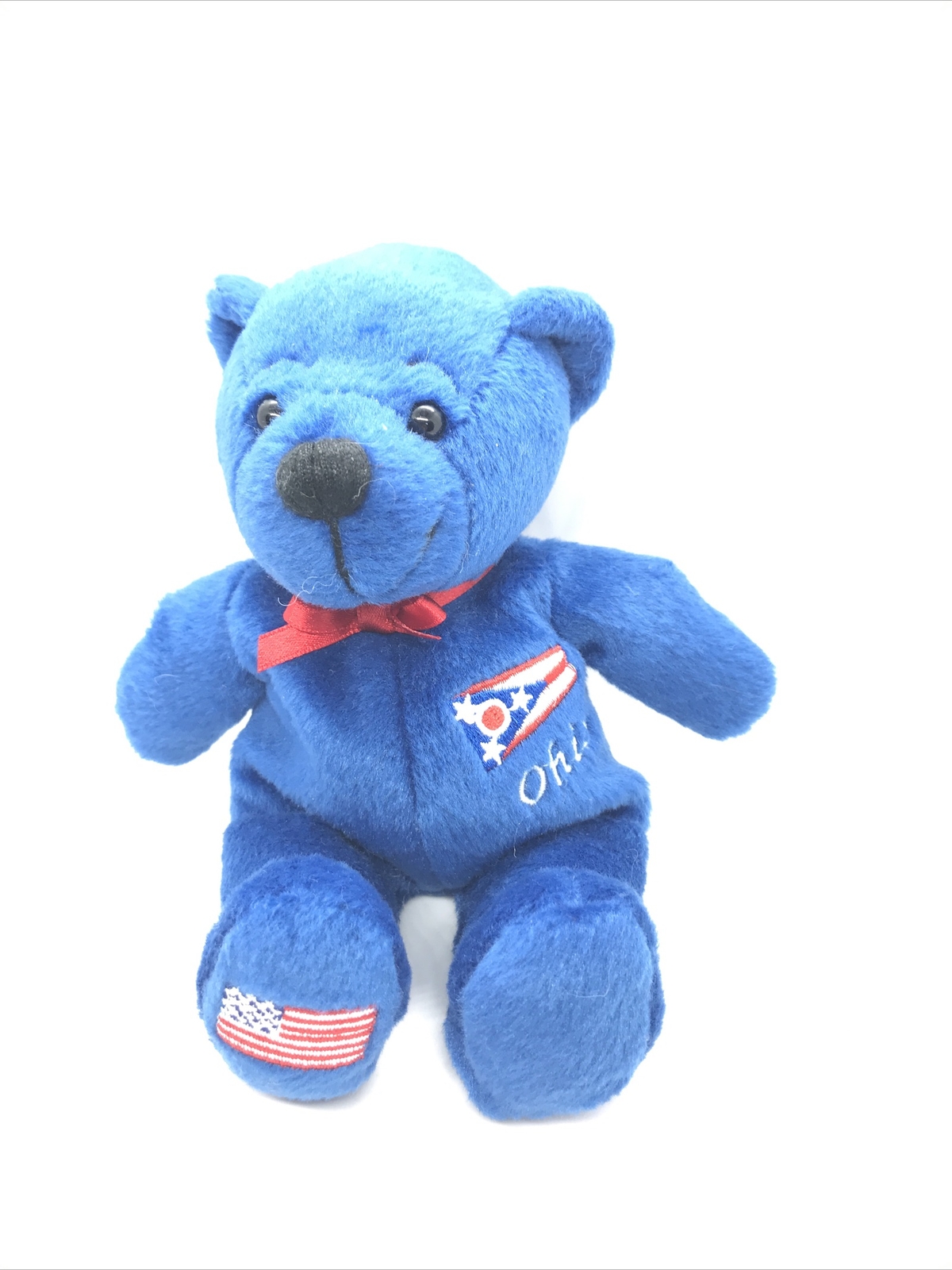 Symbolz Ohio Souvenir Beanie Bean Bag Bear Resort Gifts  Buckeye St