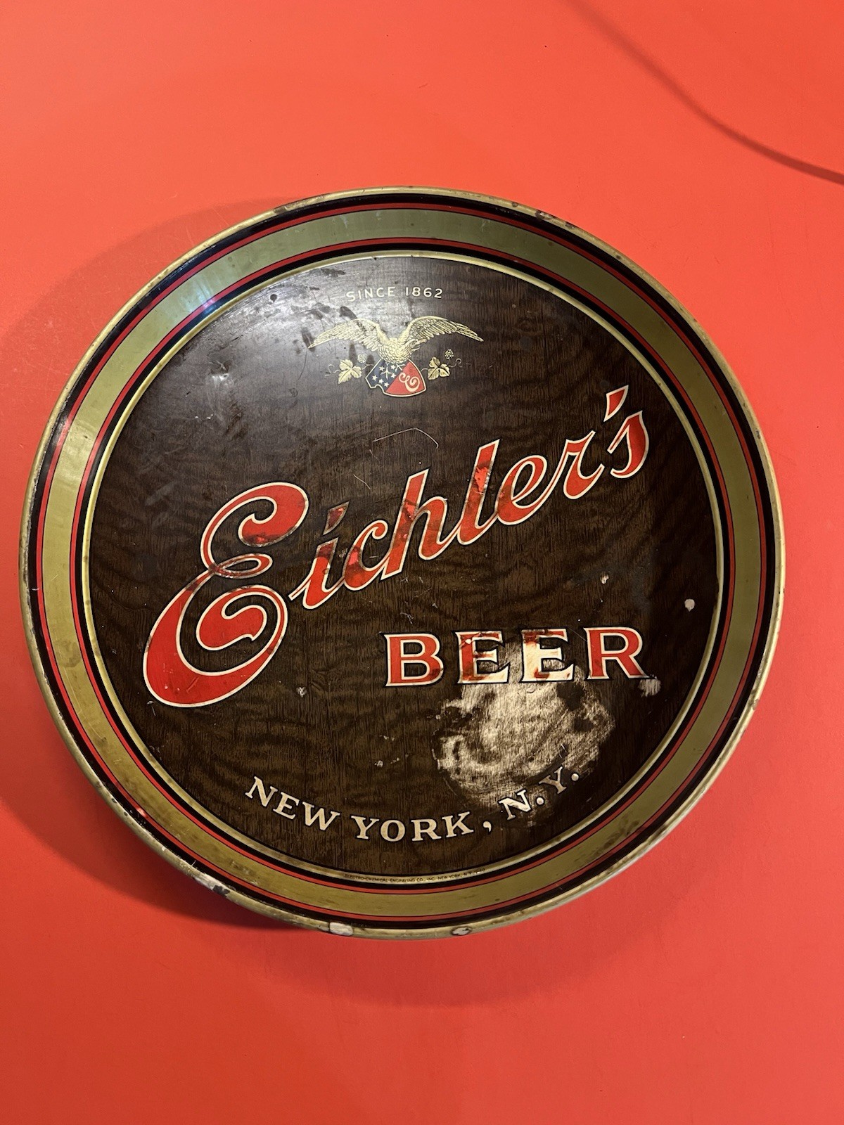 Vintage Eichler’s Beer Tray