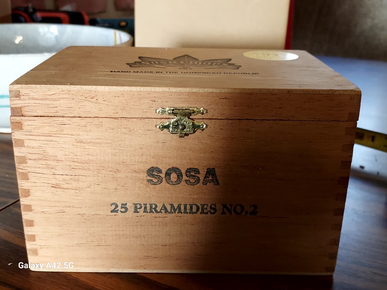 SOSA Cigars Empty Box. 25 Piramides No. 2. Excellent Shape.
