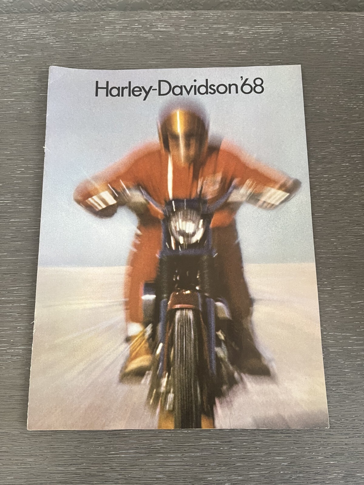 Original 1968 Harley Davidson Brochure Electra Glide Sportster XLCH Motorcycle