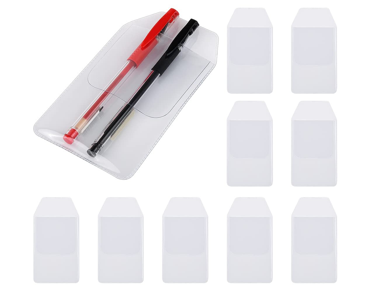 DS. DISTINCTIVE STYLE 10 Pieces Pocket Protector for Men Shirt