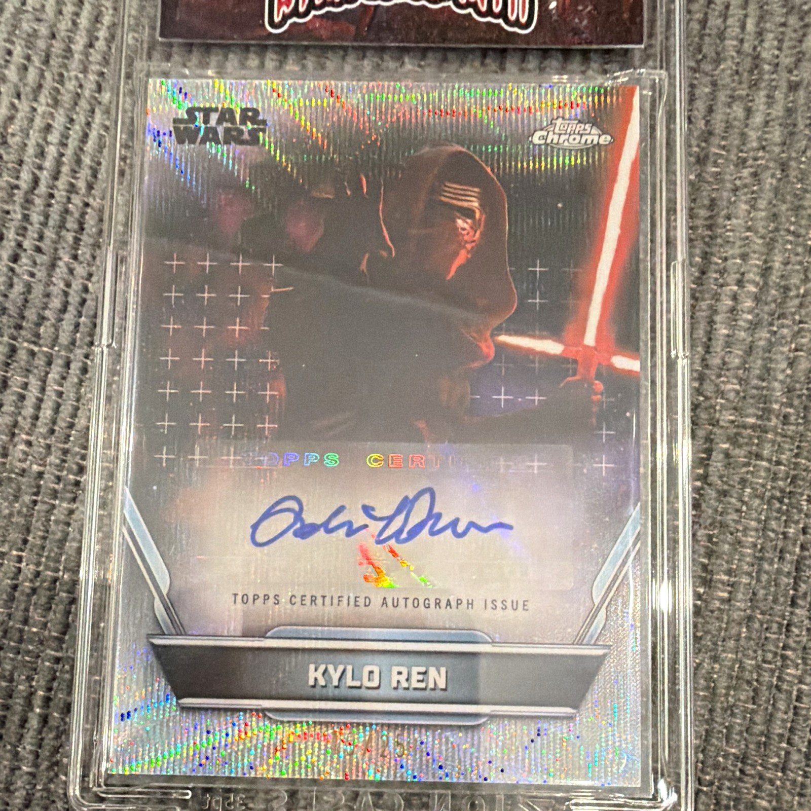 Topps 2024 Star Wars Hyperspace Kylo Ren Adam Driver Auto Variation A-AD 19/25
