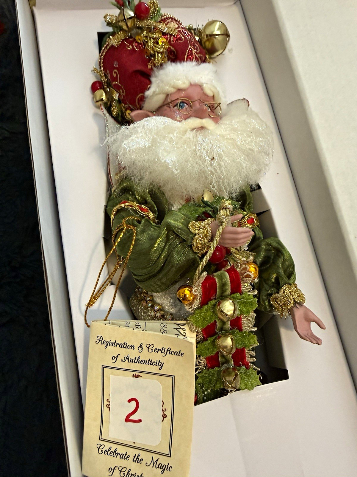 Mark Roberts Jingle All The Way Fairy Sm Limited Ed 51-58816 LE 274/700 w/ COA