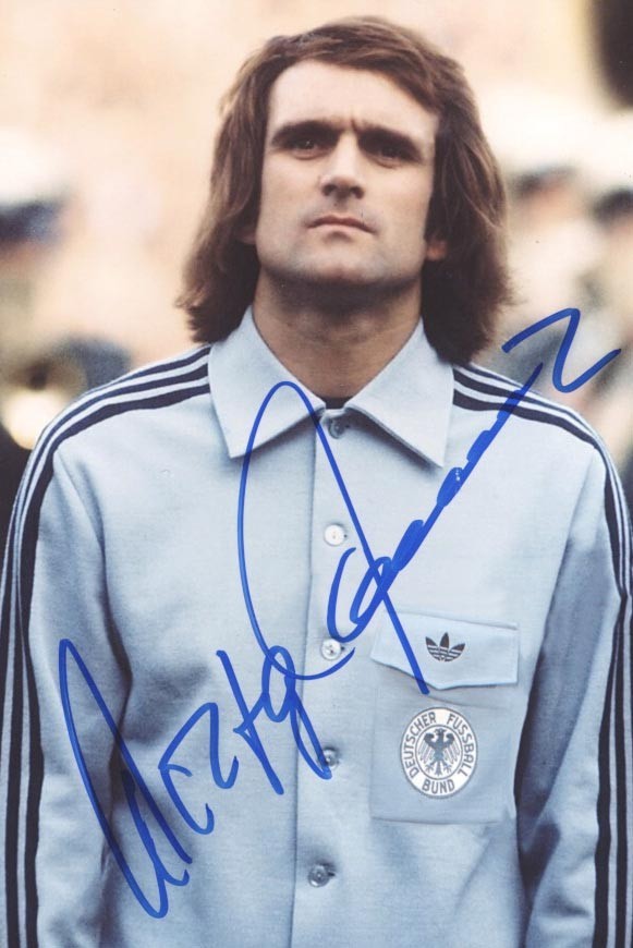Wolfgang Overath Original Signed Photo 10x15cm