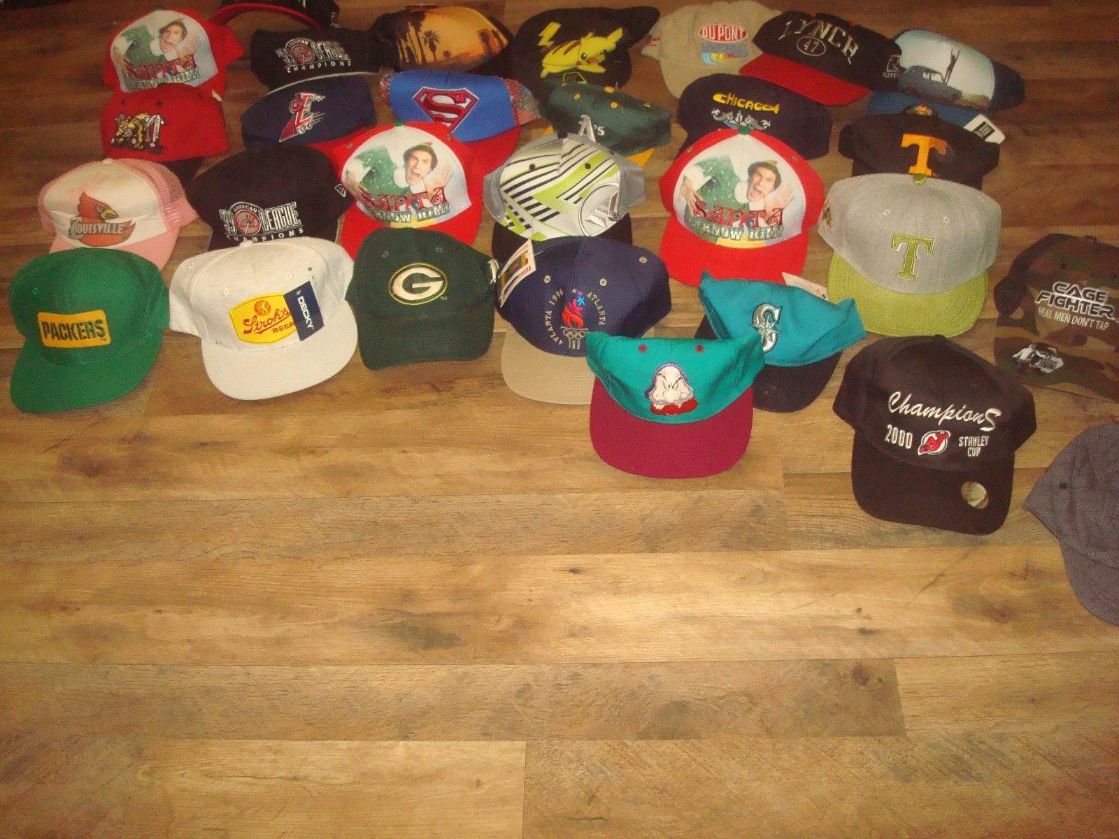 30PC LOT MLB NFL SNAPBACK HATS CAPS NCAA BEER HAT CAP VINTAGE DEADSTOCK C3 30PC LOT MLB NFL SNAPBACK HATS CAPS NCAA BEER HAT CAP VINTAGE DEADSTOCK C3