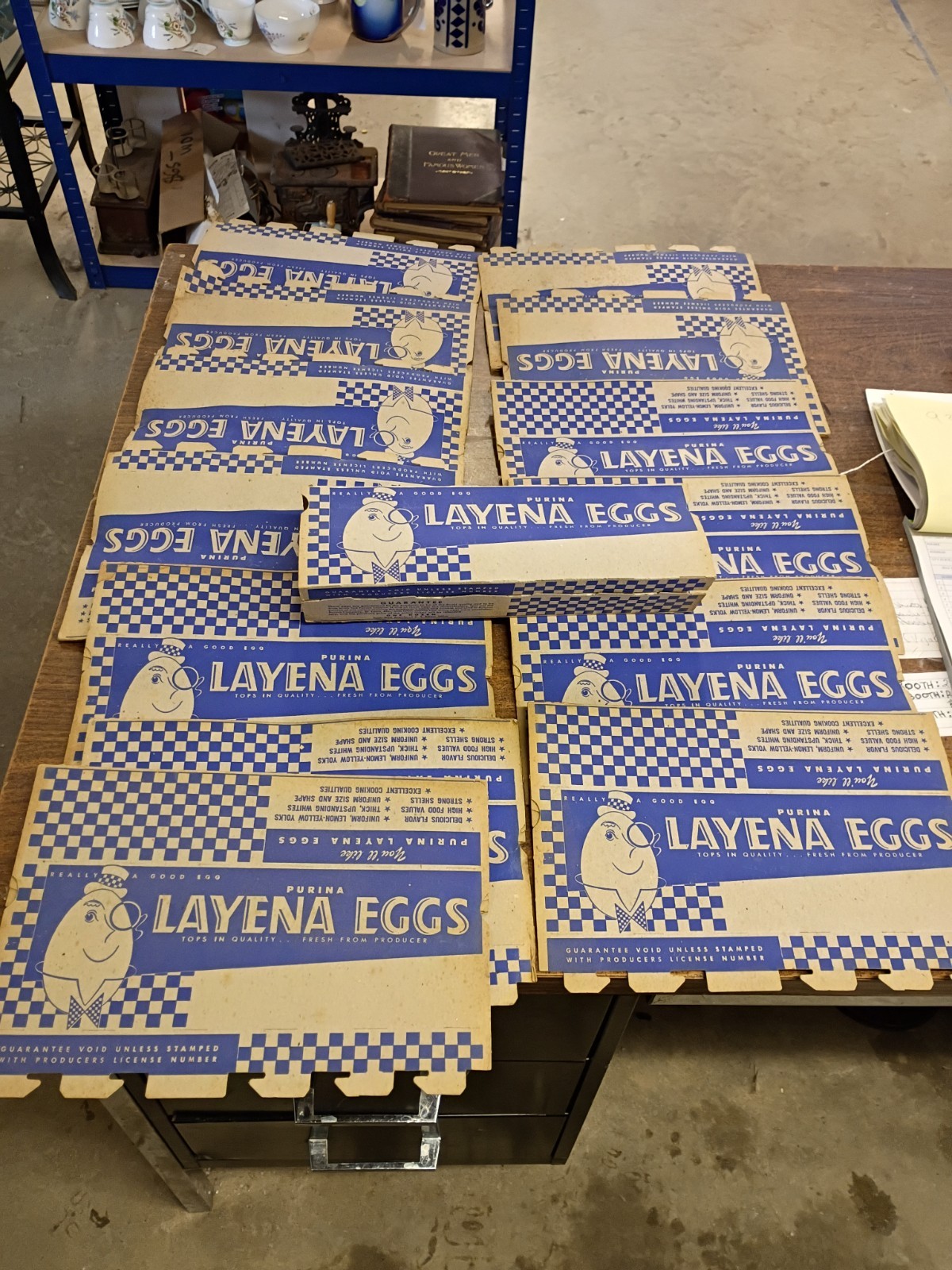 Vintage layena Egg Cartons Purina Egg Box 12 Vintage Egg Crates