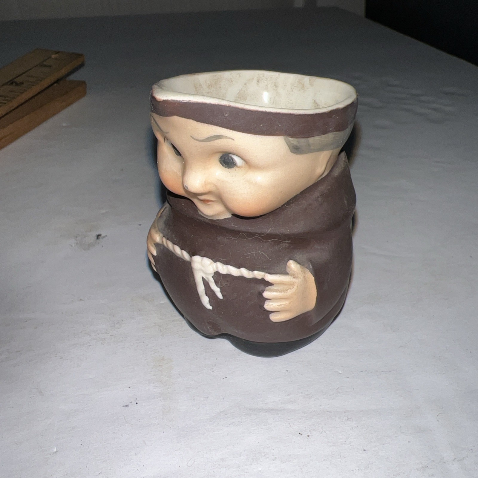 Vintage 1950s Goebel Germany Friar Tuck Miniature Creamer Pitcher 2.5\