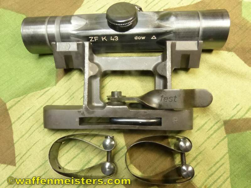 zf4 combo, Scope and  Mount for the German WWII G43 K43 ZF-4