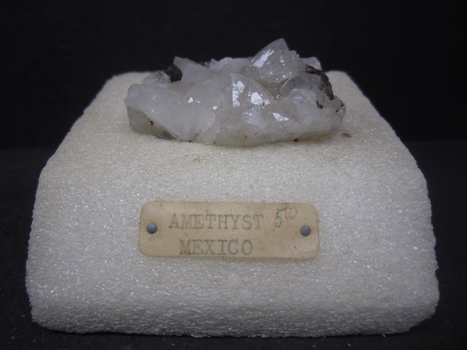 Vintage Amethyst Piece, 1950s Vintage, Mexico