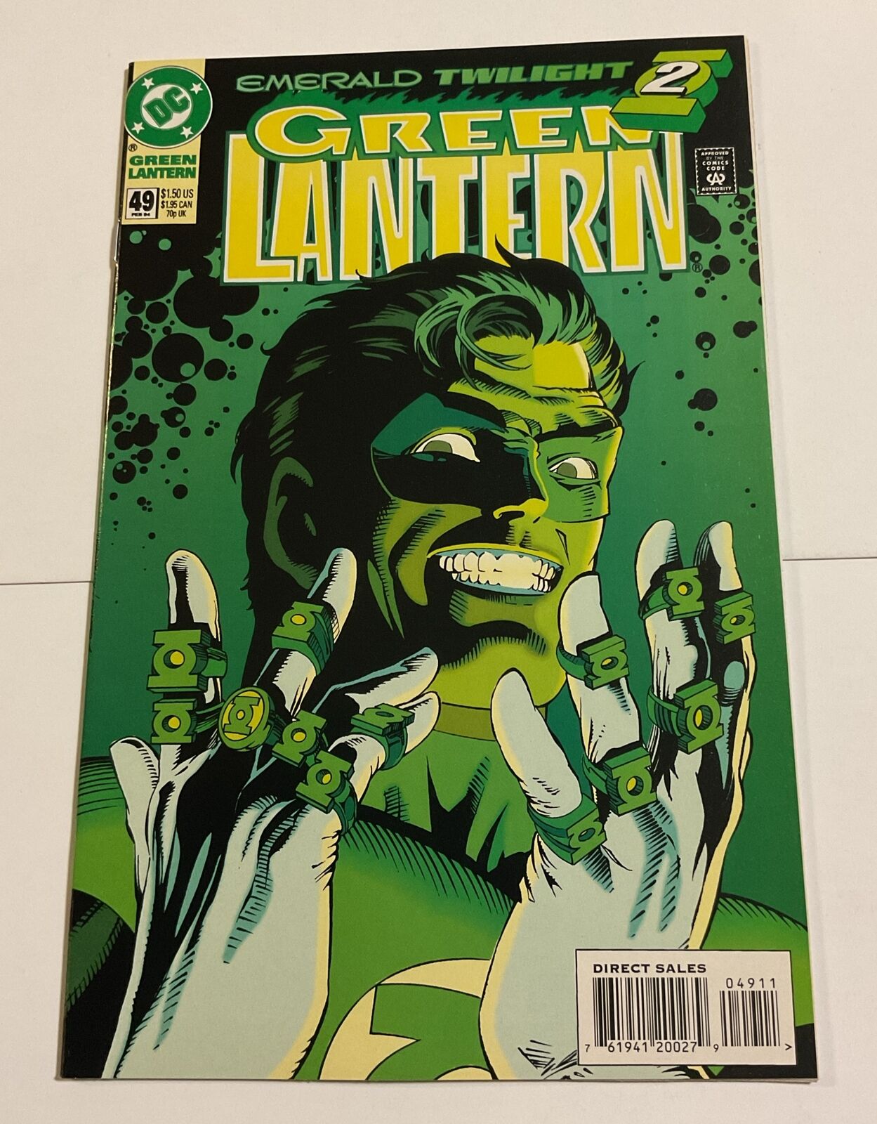 Vintage Green Lantern #49 VF-NM (Vol 3 DC 1994) 2nd Kyle Rayner HIGH GRADE