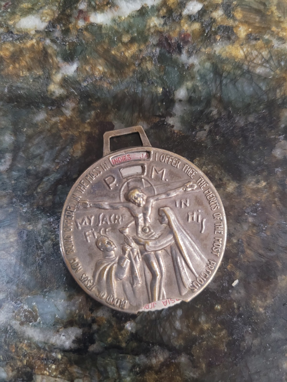 RARE ANTIQUE tholic \