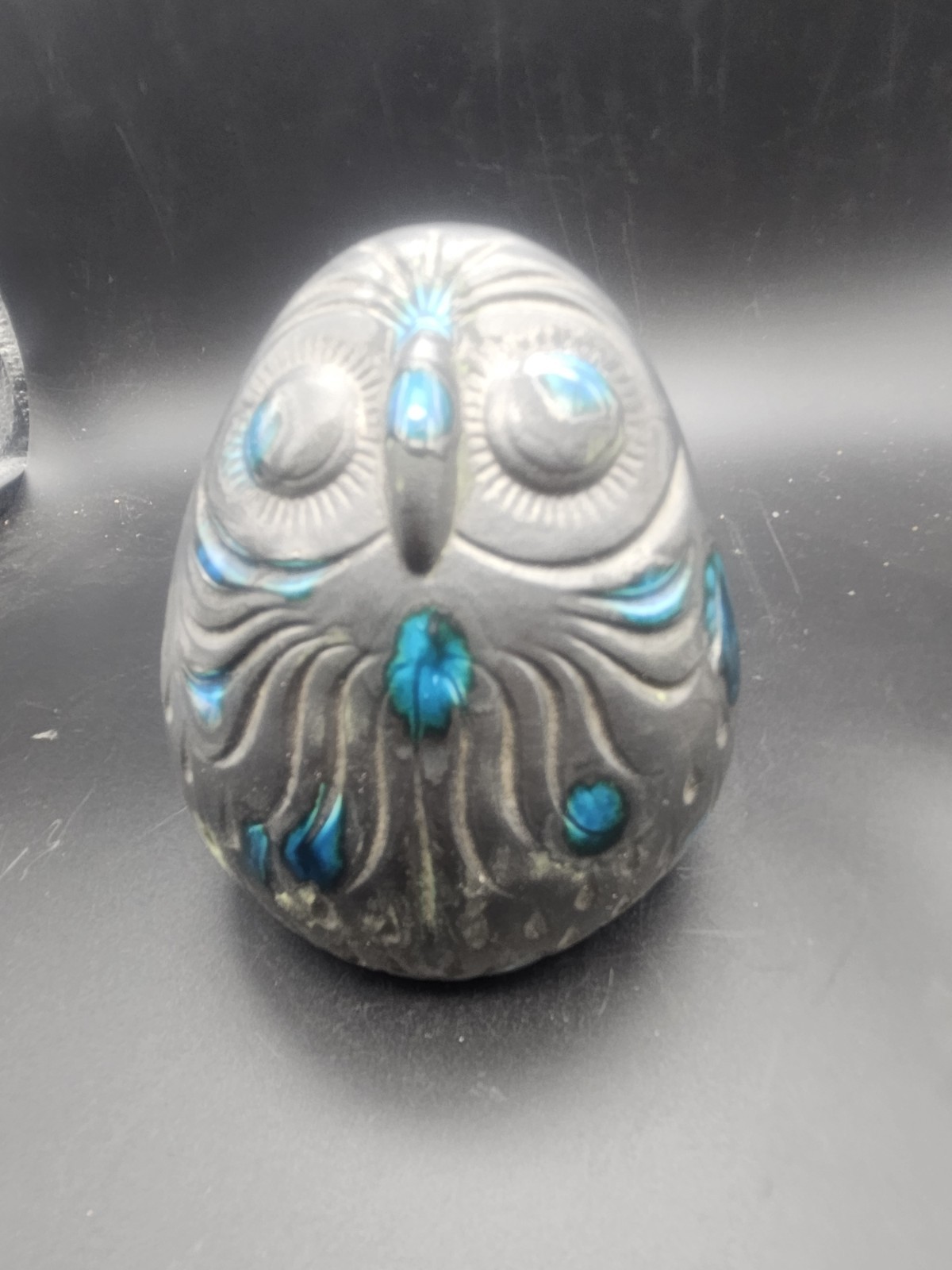 Vintage Stylized Owl Figurine