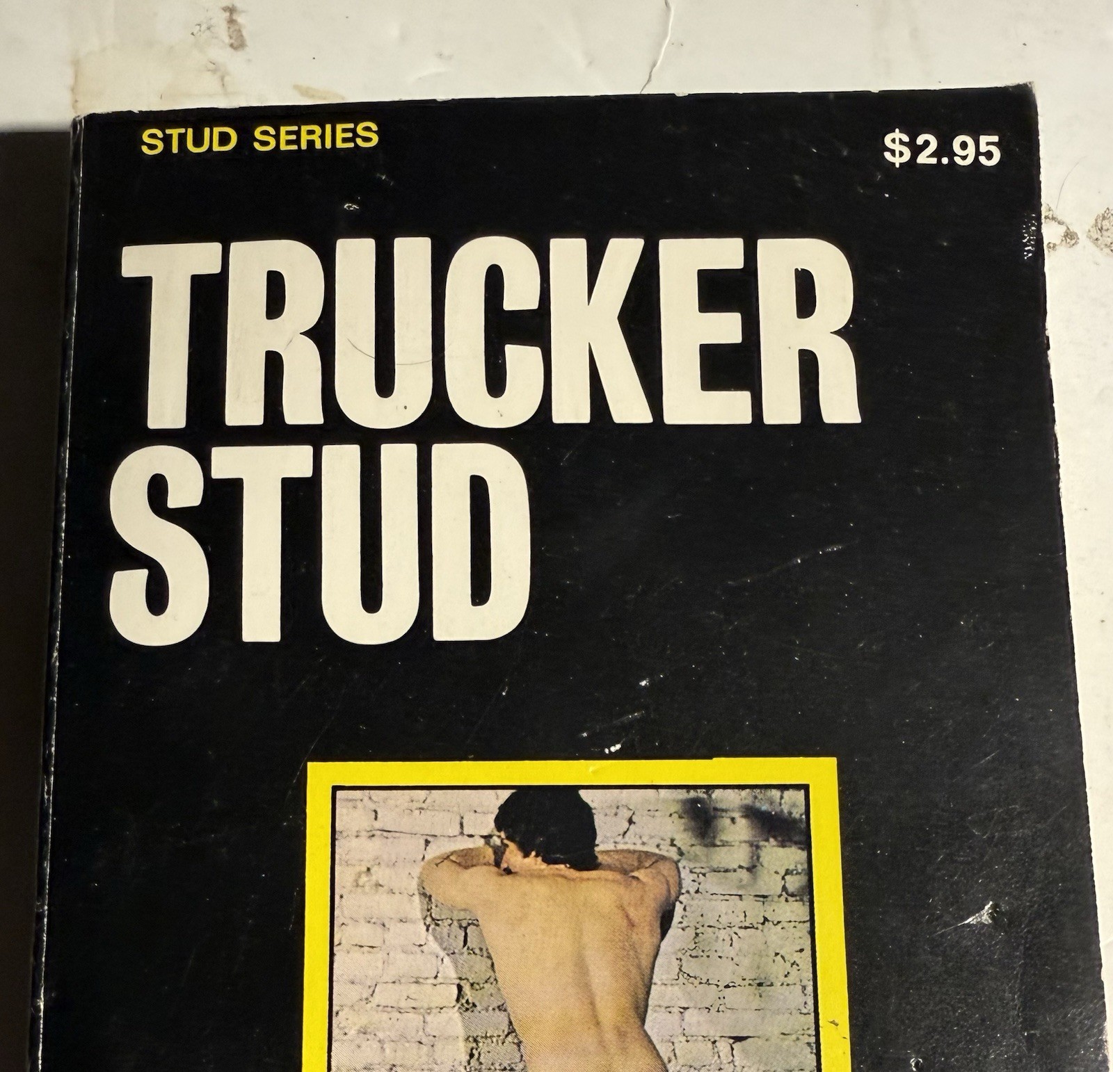 TRUCKER STUD -1979 DAN BRYAN - STUD SERIES -VINTAGE PULP NOVEL GAY INTEREST