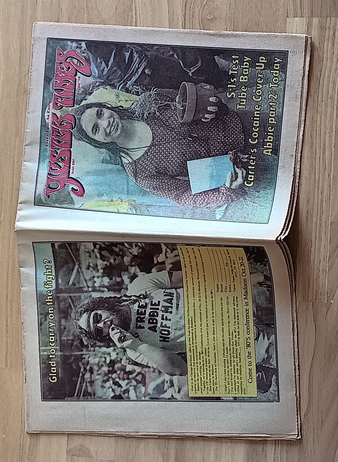 Yipster Times. August 1978. Counterculture Newspaper.