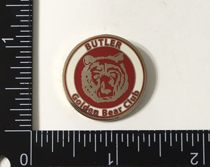 Vintage Suda East Butler High School Golden Bear Club Kentucky Lapel Hat Pin