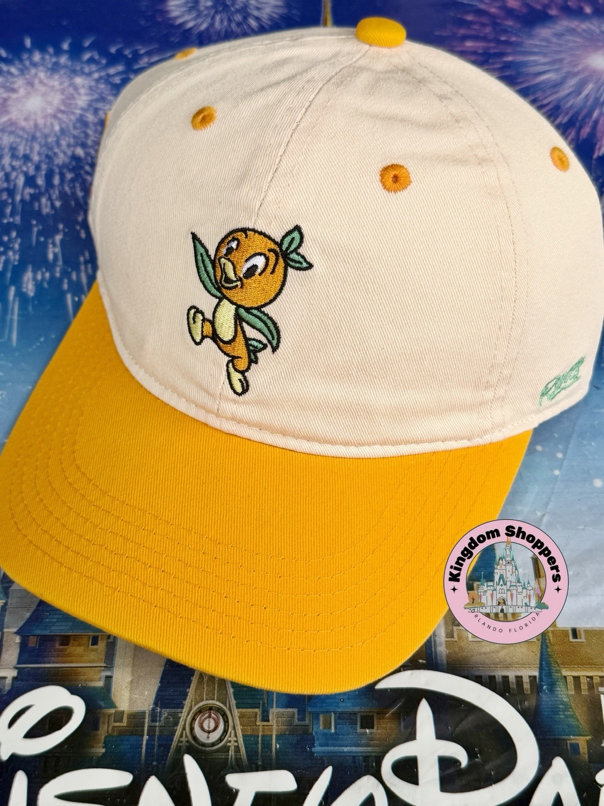 2026 Disney Parks RSVLTS Orange Bird Adjustable Cap Hat New