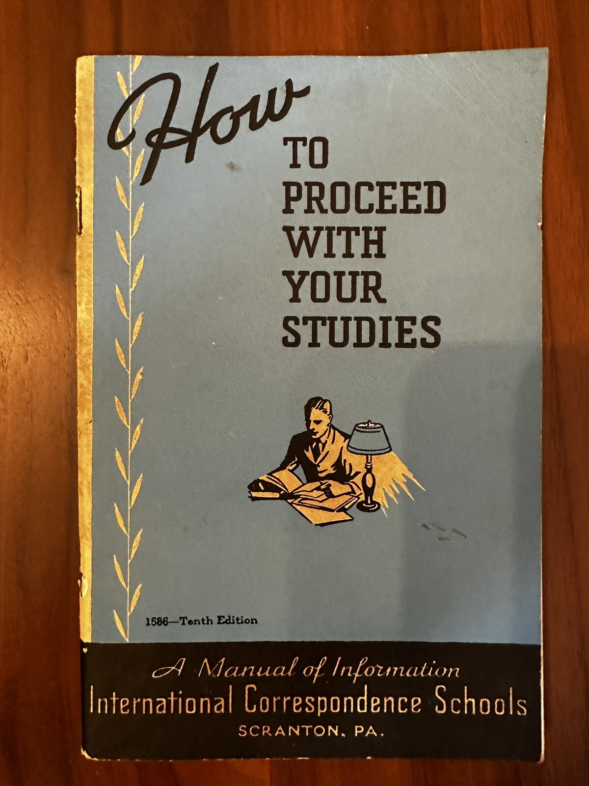 1940s/50s How To Proceed With Your Studies Booklet International Correspondence 1940s/50s How To Proceed With Your Studies Booklet International Correspondence